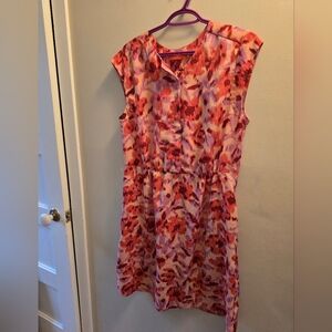 Joe Fresh Abstract Ikat Print Dress